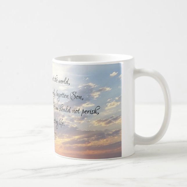 Taza De Café John 3:16 Mug (Derecha)