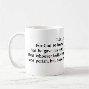 Taza De Café John 3:16 Mug