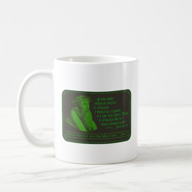 Taza De Café John Calvin Silence (Izquierda)
