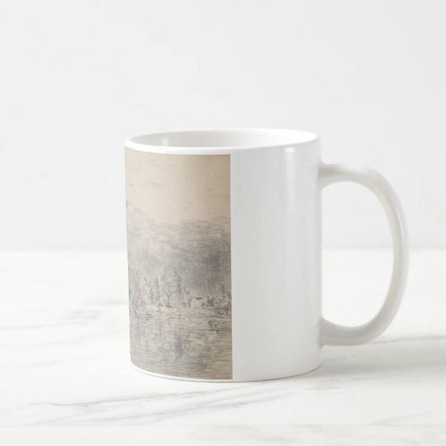 Taza De Café John Constable - Iglesia de Fulham (Derecha)