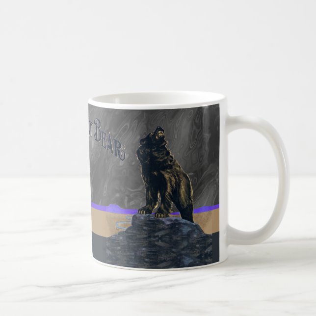 Taza De Café John Frew - Grizzly Bear (Derecha)