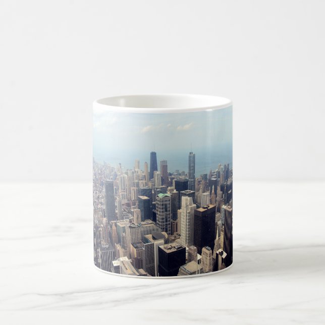 Taza De Café John Hancock Center Y Trump Tower, Chicago (Centro)