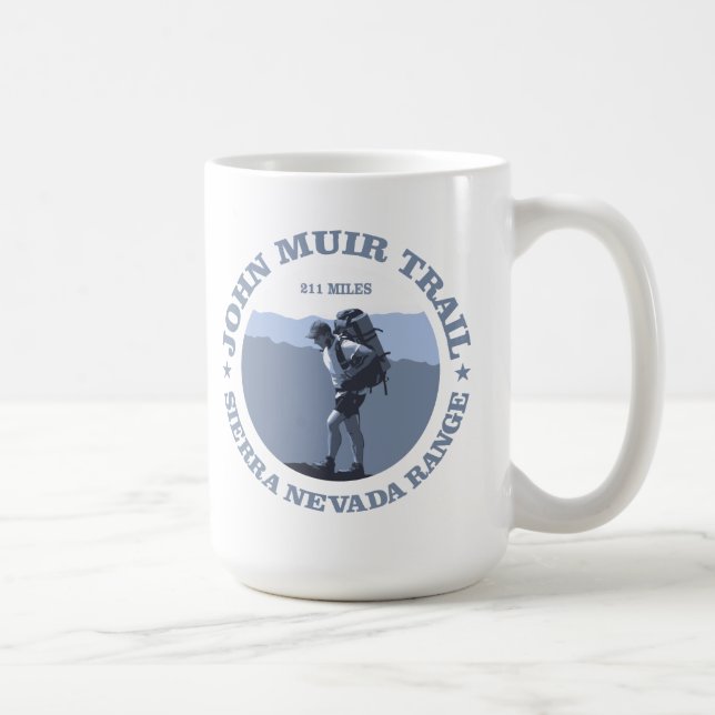 Taza De Café John Muir Trail (Derecha)