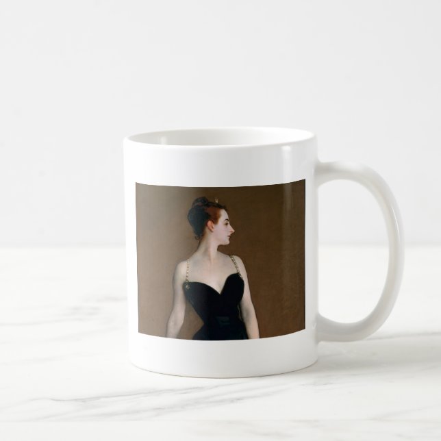 Taza De Café John Singer Sargent Madame X Classic Retrato (Derecha)