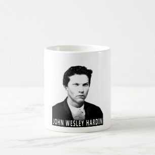 TAZA DE CAFÉ JOHN WESLEY HARDIN OUTLAW BEBER UTENSIL