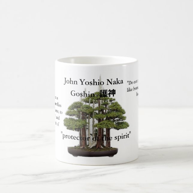 Taza De Café John Yoshio Naka bonsai (Centro)