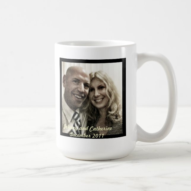 Taza De Café Johnny y Catherine (Derecha)