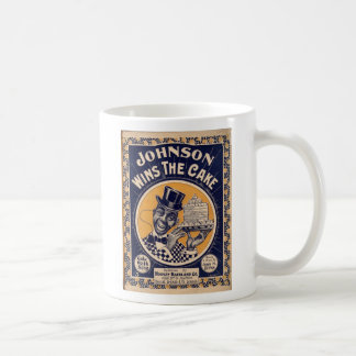 Taza De Café Johnson toma la torta