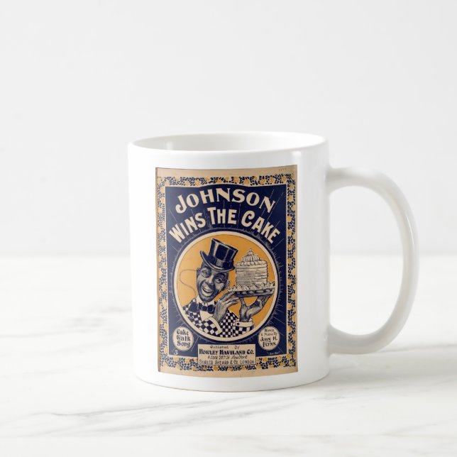 Taza De Café Johnson toma la torta (Derecha)