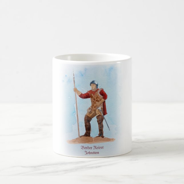 Taza De Café Johnston Family Name Coffee Mug (Centro)