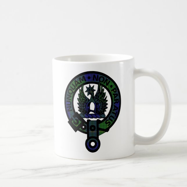 Taza De Café Johnstone Clan Escudo (Derecha)