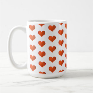 Taza De Café Jolis Coeurs