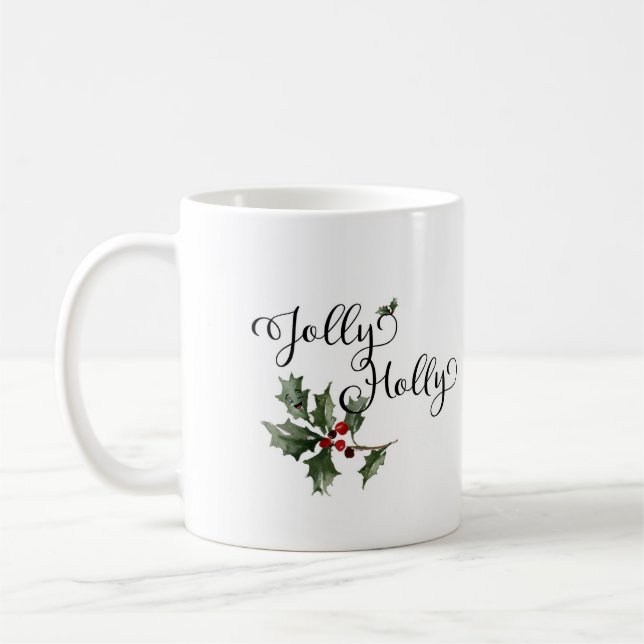 Taza De Café Jolly Holly (Izquierda)