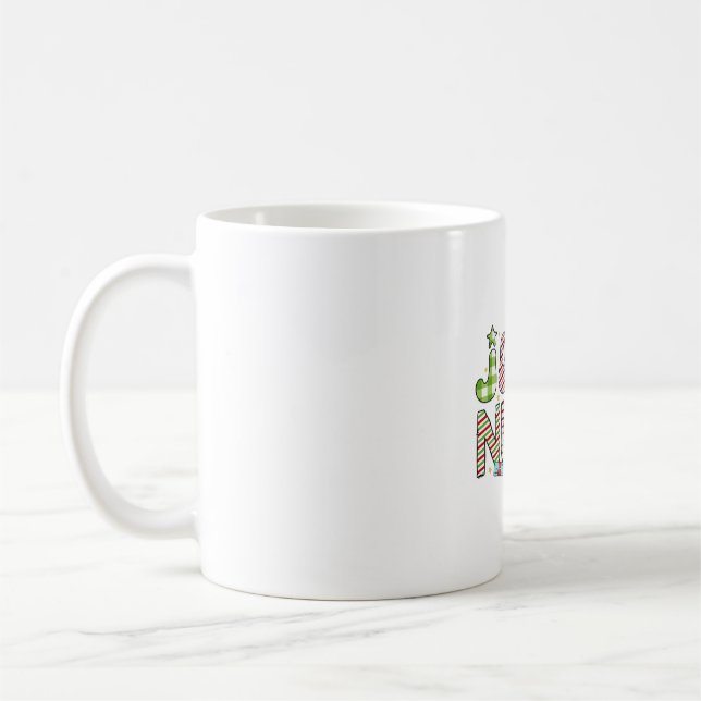 Taza De Café Jolly Nurse, camiseta clásica de Halloween (Izquierda)