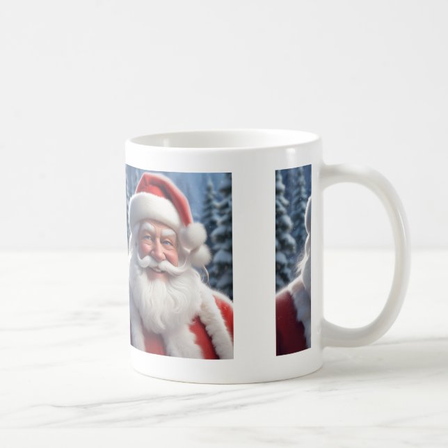 Taza De Café "Jolly Santa Claus - Mug de Navidades festivos" (Derecha)