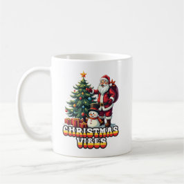 Taza De Café Jolly Santa Navidades Vibes