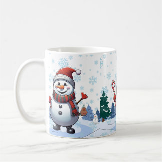 Taza De Café Jolly Snowman