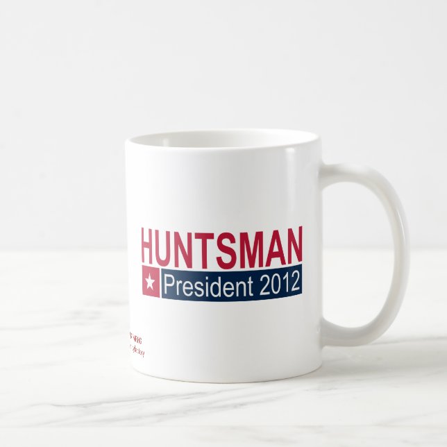 Taza De Café Jon Huntsman presidente 2012 (Derecha)