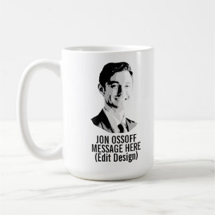 Taza De Café Jon Ossoff Bust personalizado
