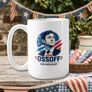 Taza De Café Jon Ossoff Presidente 2028  