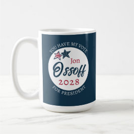 Taza De Café Jon Ossoff Presidente 2028