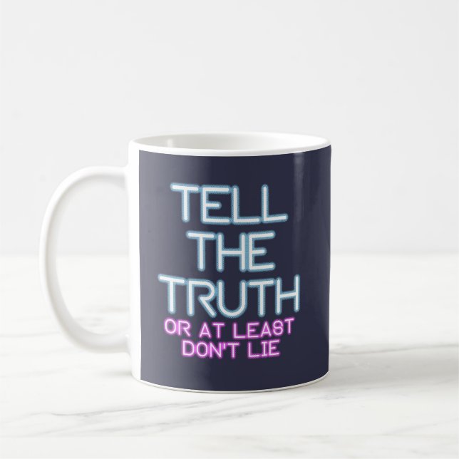 Taza De Café Jordan Peterson: Díganle La Verdad... (Izquierda)