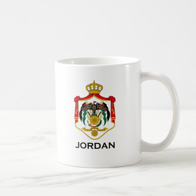 Taza De Café JORDANIA - emblema/bandera/escudo de armas/símbolo (Derecha)