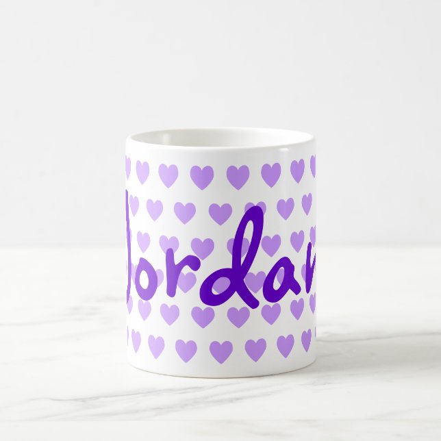 Taza De Café Jordania en morado (Centro)