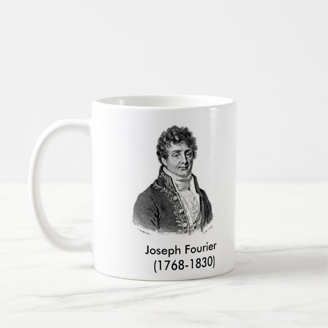 Taza De Café José Fourier (1768-1830) (Izquierda)