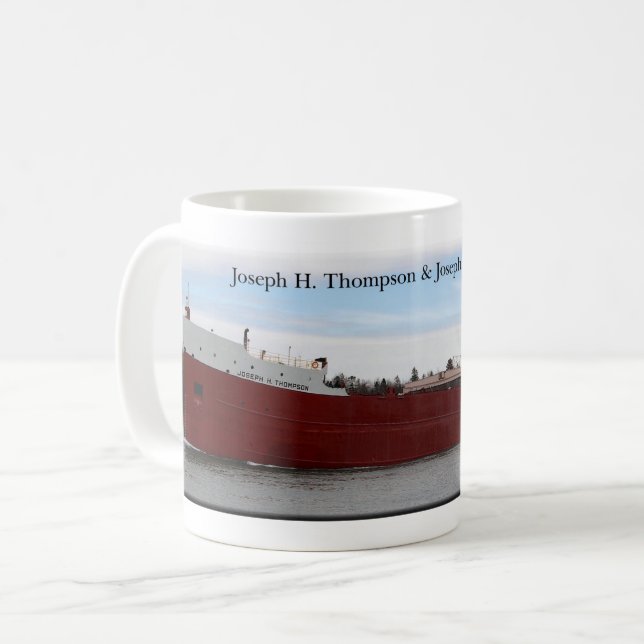 Taza De Café Joseph H Thompson tug/barge mug (Anverso izquierdo)
