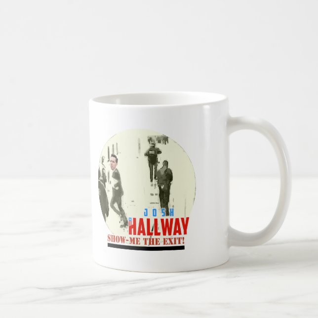 Taza De Café Josh Hallway Enero 6 Mug Conmemorativo (Derecha)