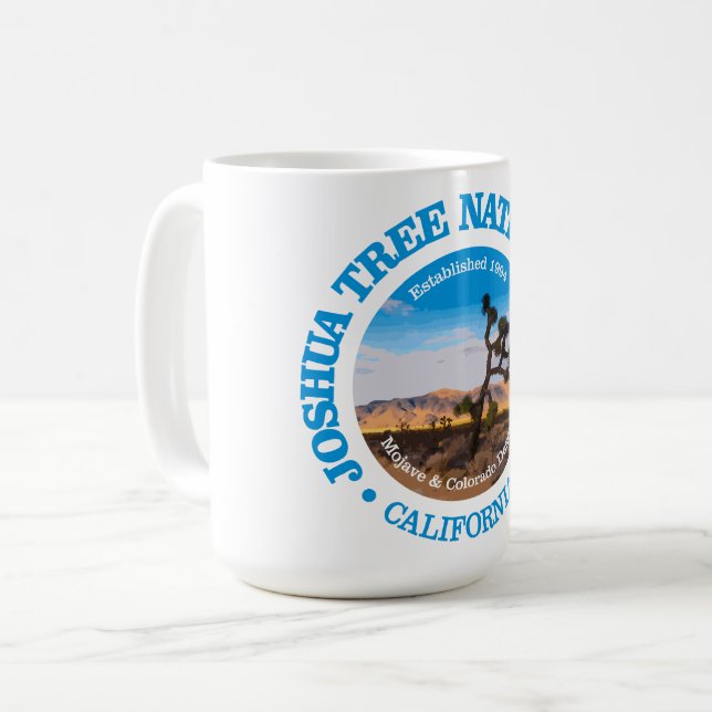 Taza De Café Joshua Tree NP2 (Anverso izquierdo)