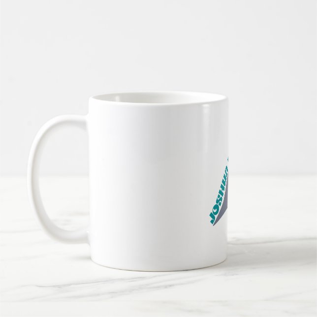 Taza De Café Joshua Tree quail bird park logo (Izquierda)