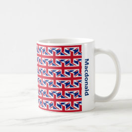 Taza De Café Jota de unión personalizada y elegante