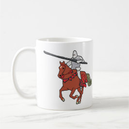 Taza De Café Jousting Knight