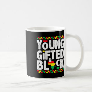 Taza De Café Joven Dotado Negro4 Chica Magia Negra Chico Negro