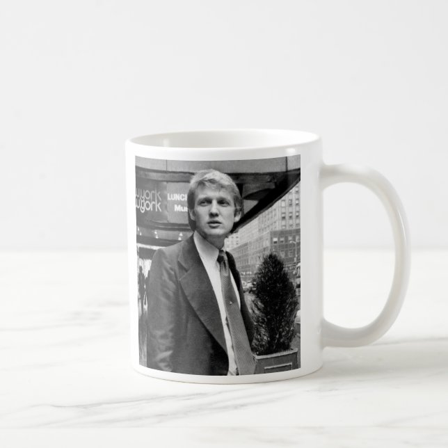 Taza De Café Joven tazón de café Donald Trump (Derecha)