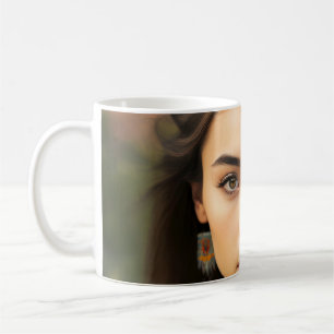 Taza De Café Jóvenes Mujeres Nativas Estadounidenses