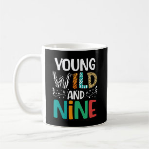 Taza De Café Jóvenes Salvajes Y Nueve Graciosos Novenos Cumplea