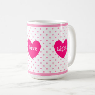 Taza De Café Joy Love Light Heart