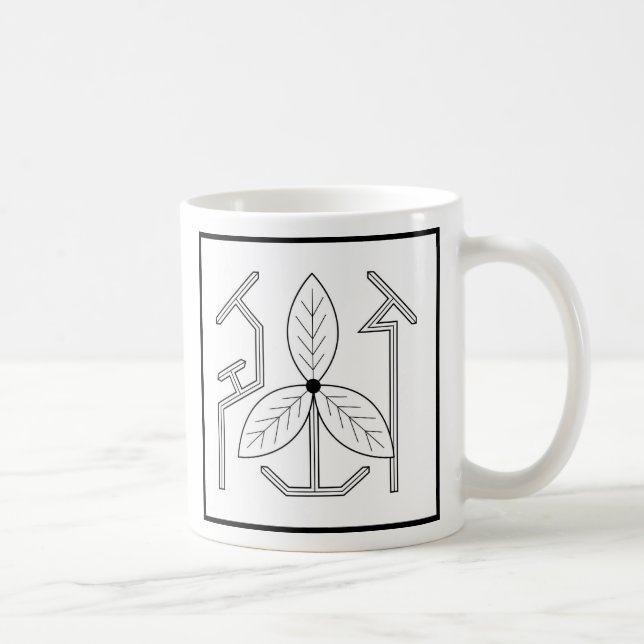 Taza De Café Joy of Living Symbol Mug (Derecha)