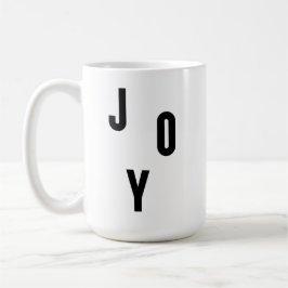 Taza De Café Joy typography