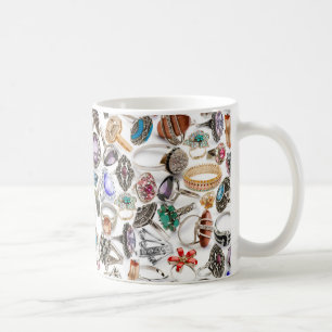 Taza De Café joyería de anillos