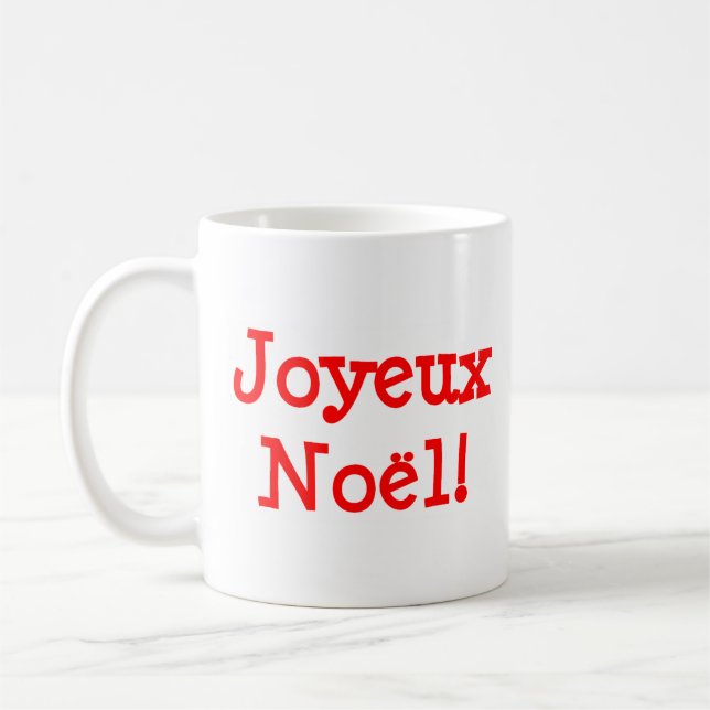Taza De Café Joyeux Noel (Izquierda)