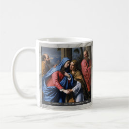 Taza De Café Joyful Mysteries of the Rosary Item #2: Visitation