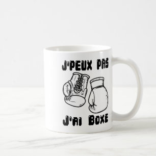Taza De Café J'peux Pas J'ai Boxeo - Jersey Regalo de Boxeo