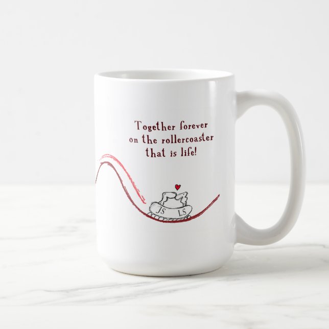 TAZA DE CAFÉ "JS LS " (Derecha)