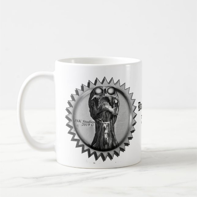 Taza De Café JSK Studios Zombie Emblem Coffee Mug (Izquierda)