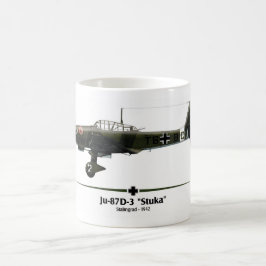 Taza De Café Ju-87 "Stuka" - Luftwaffe - Batalha de Stalingrado