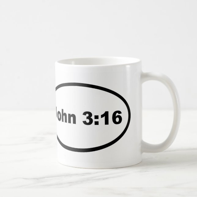 Taza De Café Juan 3:16 (Derecha)